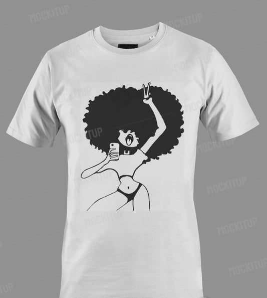 Afro girl