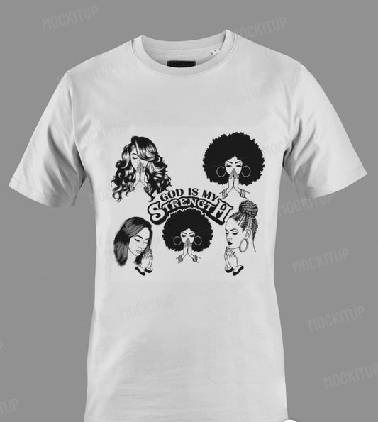 God Is Strength tee