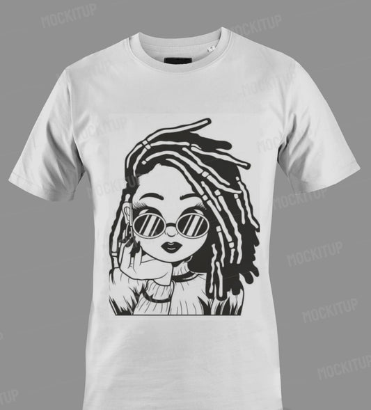 Cute girl w/dreads