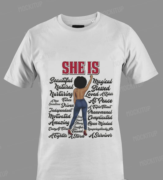 SHE IS